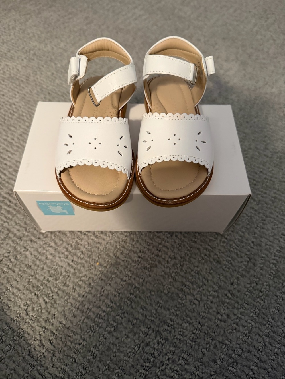 Elephantito classic Sandal white 8t